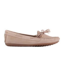 Marco Shoes Mocassini con suola flessibile beige