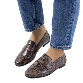 Mocassini Snakes marroni marrone
