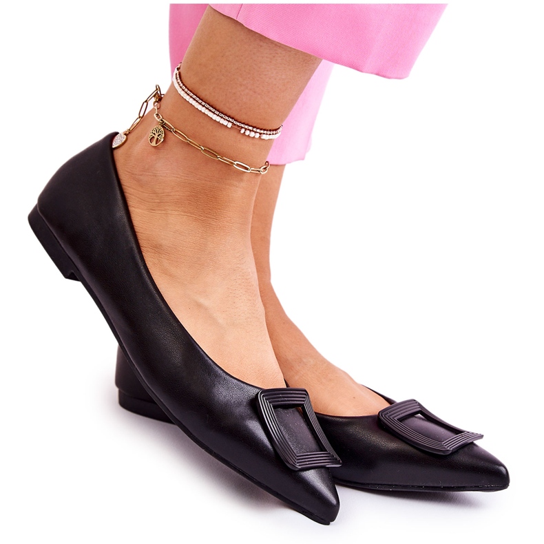 WS1 Ballerina Con Ornamento In Nero Simone Spitz