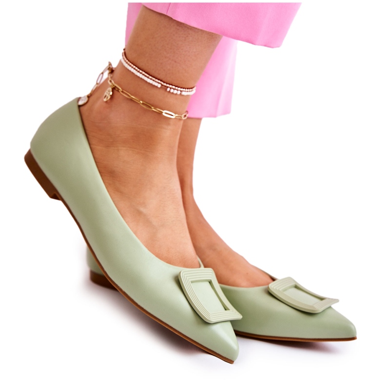 WS1 Ballerina Con Ornamento In Spitz Verde Simone