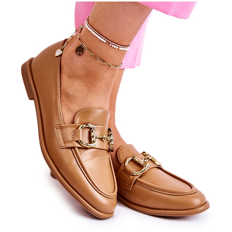 WS1 Mocassini da donna Camel Coriso marrone