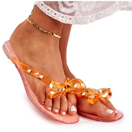 Infradito in gomma da donna Orange Monise arancia