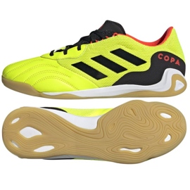 Scarpe Adidas Copa Sense.3 In M GZ1360 nero giallo