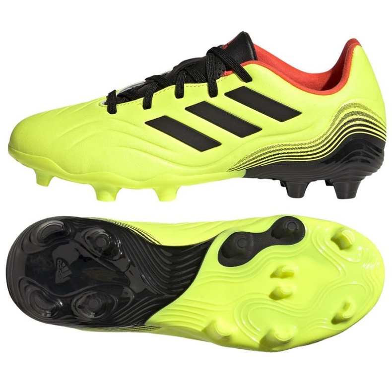 Scarpe Adidas Copa Sense.3 FxG Jr GZ1385 giallo gialli