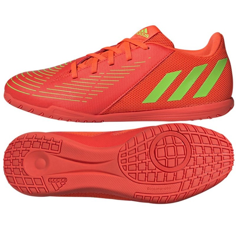 Scarpe Adidas Predator Edge.4 In M GZ5691 rosso verde