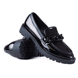 SHELOVET Mocassini alla moda nero
