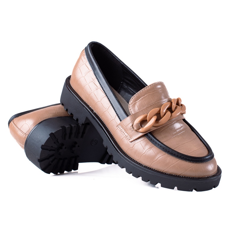 SHELOVET Mocassini alla moda beige