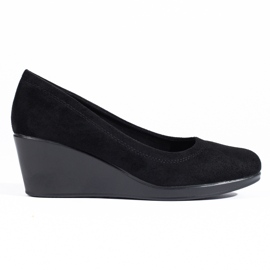 SHELOVET Pompe classiche a cuneo nero