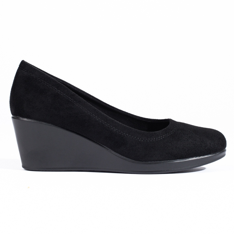 SHELOVET Pompe classiche a cuneo nero