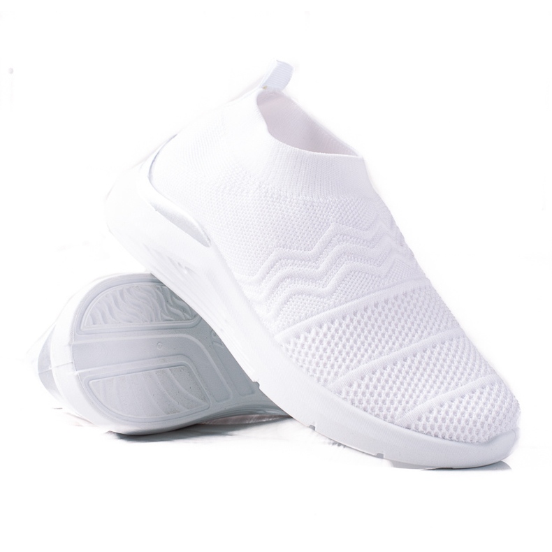 SHELOVET Scarpe da fitness sportive bianca