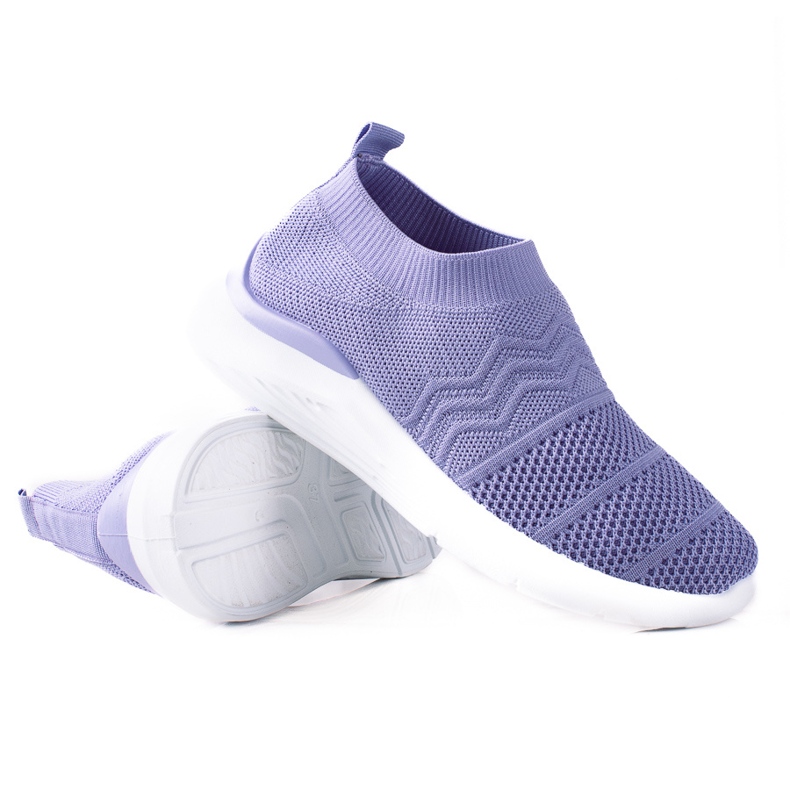 SHELOVET Scarpe da fitness sportive viola