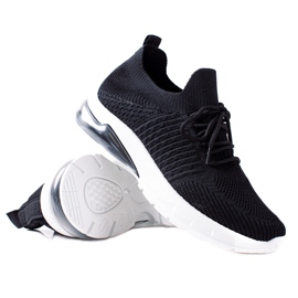 SHELOVET Comode scarpe da fitness nero