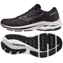 Scarpe da corsa Mizuno Wave Inspire 18 M J1GC224404 nero
