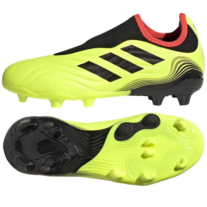 Scarpe da calcio Adidas Copa Sense.3 Ll Fg Jr GZ1383 giallo gialli