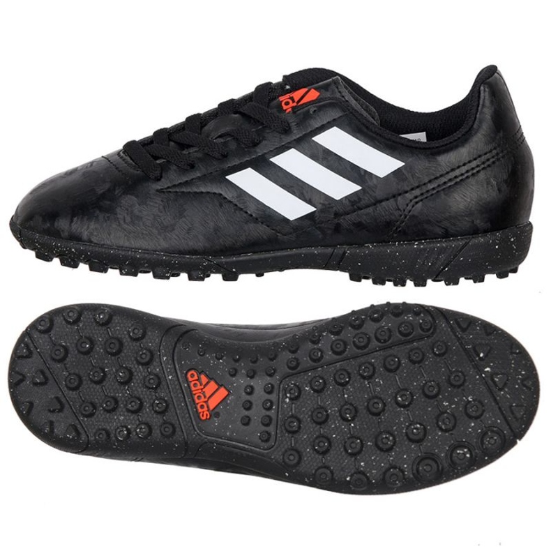 Scarpe da calcio Adidas Conquisto Ii Tf Jr BB0564 nero nero