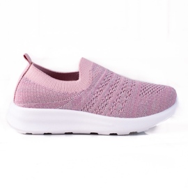 Scarpe sportive per bambini rosa Shelovet