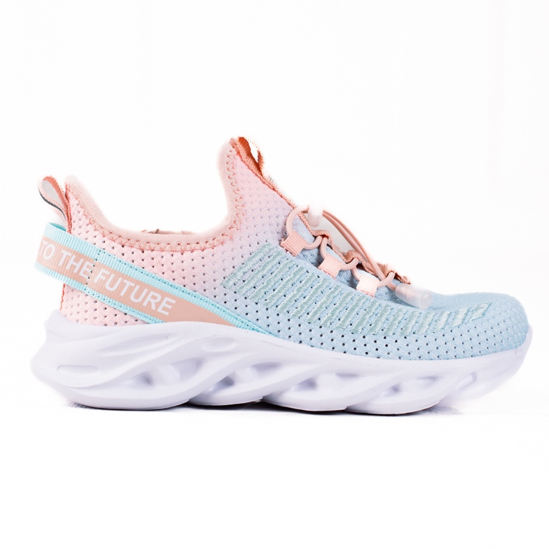 Scarpe sportive per bambini Vico, materiale bicolore blu rosa