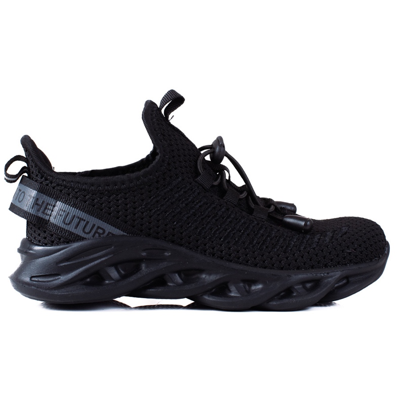 Scarpe sportive per bambini Vico, nere nero