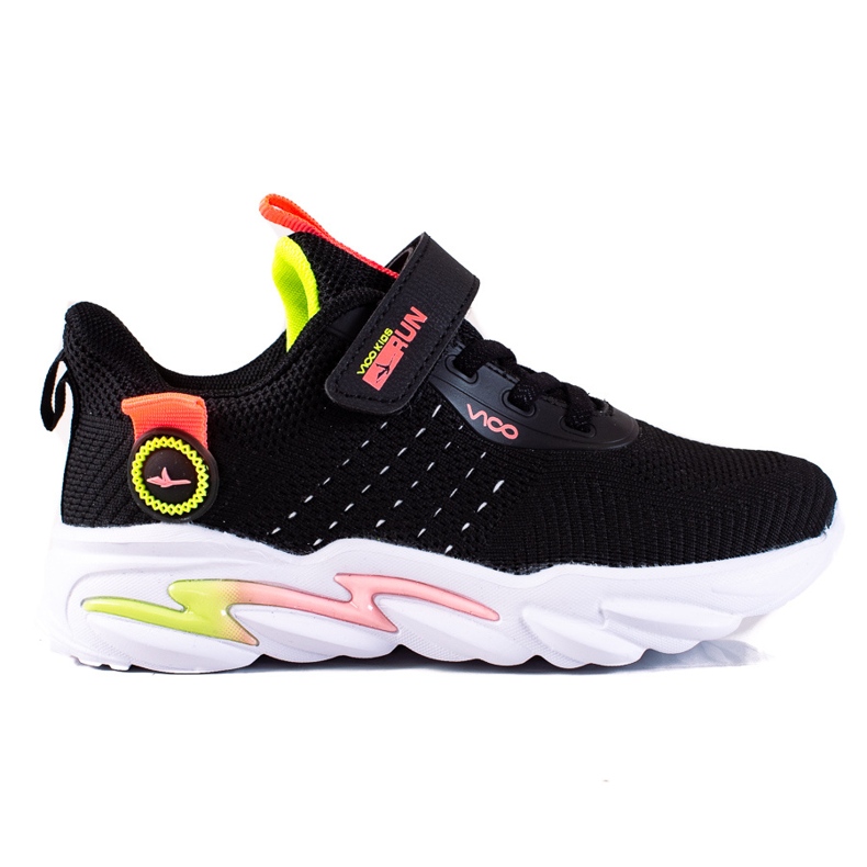 Sneakers da bambina sportive Vico grigio nero