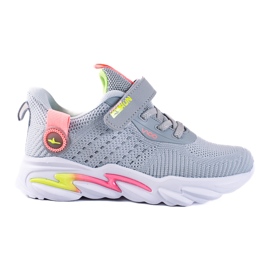 Sneakers da bambina sportive Vico grigio