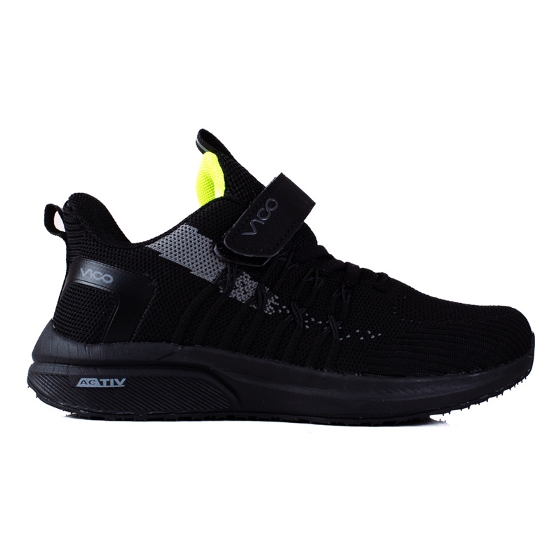 Scarpe sportive per bambini Vico, colore nero chiaro