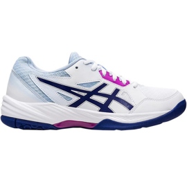 Scarpe indoor Asics Gel-Task 3 EL-Task 3 W 1072A082 101 bianca