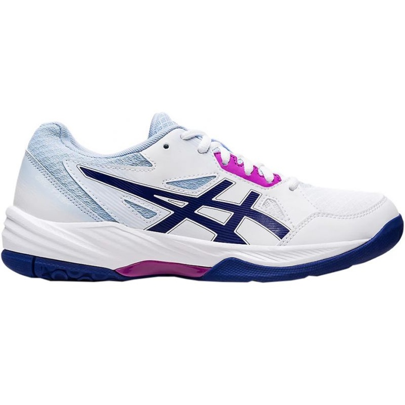 Scarpe indoor Asics Gel-Task 3 EL-Task 3 W 1072A082 101 bianca