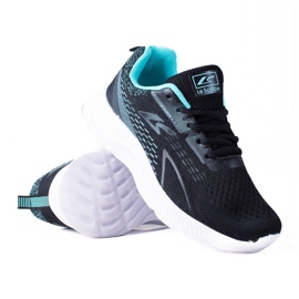 Shelovet scarpa sportiva stringata nera con suola bianca nero
