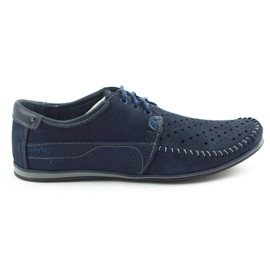 KOMODO Scarpe estive da uomo, mocassini 875, blu navy