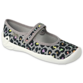 Scarpe per bambini Befado 114Y491 nero grigio