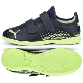 Scarpe Puma Future Z 4.4 It V Jr 107020 01 blu navy verde blu e blu navy