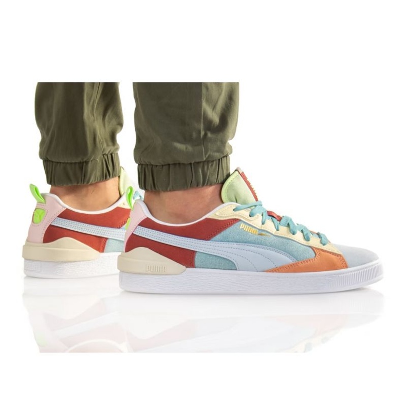 Puma Suede Bloc Wtfrormstrep2 M 383895 02 multicolore