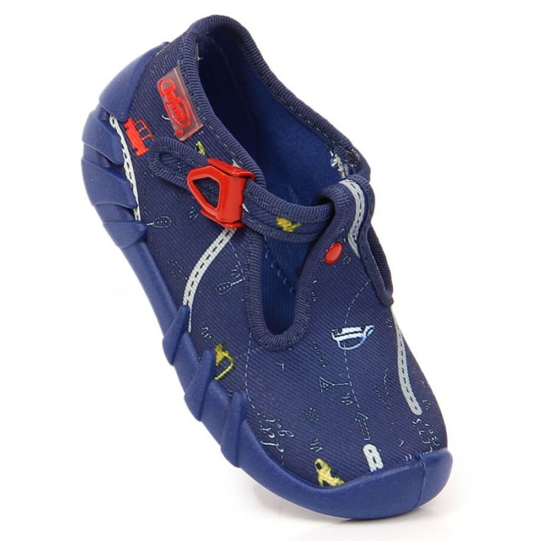 Ciabatte con chiusura Befado Jr BEF2S blu navy