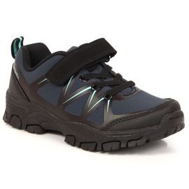 Scarpe da trekking con velcro American Club Jr AM902B blu navy