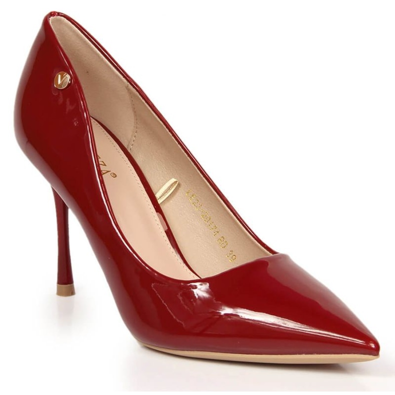Décolleté laccate Vinceza W JAN127A rosso