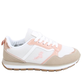 Scarpe sportive da donna Furlo Pink beige bianca rosa