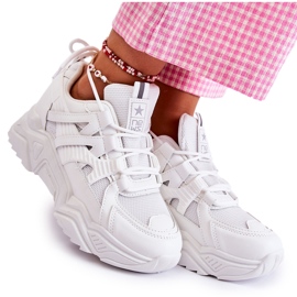 PE1 Scarpe sportive da donna Sneakers White Daren bianca
