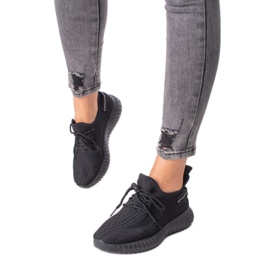 Sneakers Shelovet da donna nere nero