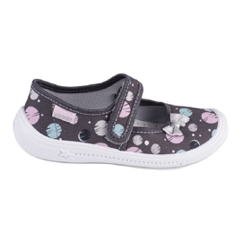 Ciabatte da bambina stampa Viggami Aneta grigio multicolore