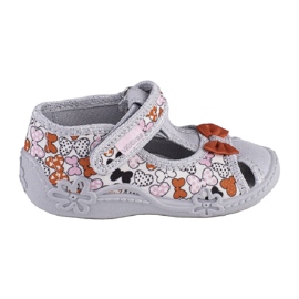 Ciabatte bambina Viggami Marysia fiocchi grigio