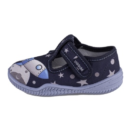 Ciabatte da bambino con stampa Viggami Pawełek blu
