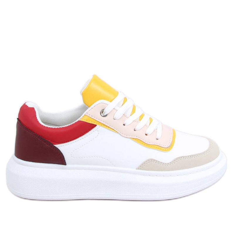 Scarpe sportive da donna Dory Borgogna bianca