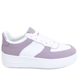 Scarpe sportive da donna Zetto Purple bianco viola