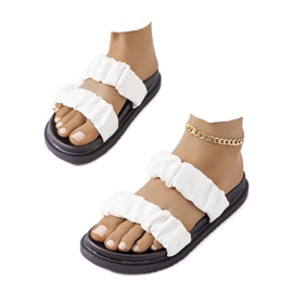 Ciabatte da donna bianche di Buzaco bianco