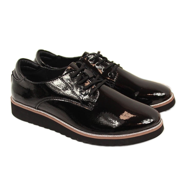 Scarpe da donna in vernice nera Filippo nero