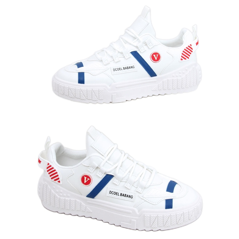 Scarpe da ginnastica Bang Red bianca rosso