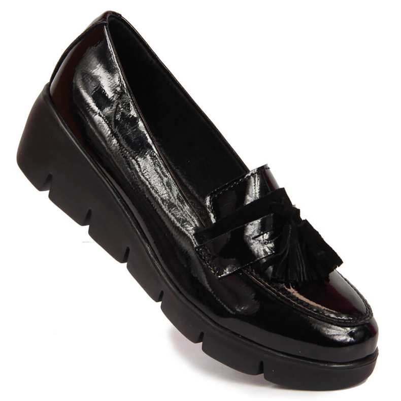 Scarpe da donna in vernice nera Filippo nero