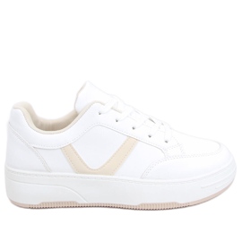 Sneaker Ikke Beige bianco