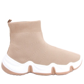 Calzini alla caviglia Nova Khaki beige