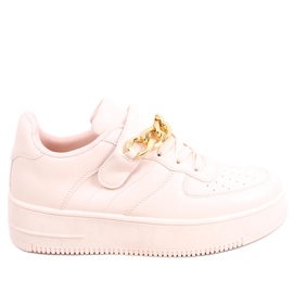 Sneakers Oxys Pink con catena rosa